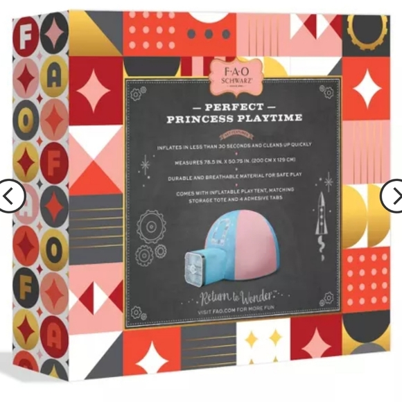 Inflatable Dome Princess Toy Tent - Picture 5 of 5